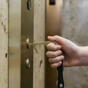 Contact Free Touch Free Antimicrobial Keychain